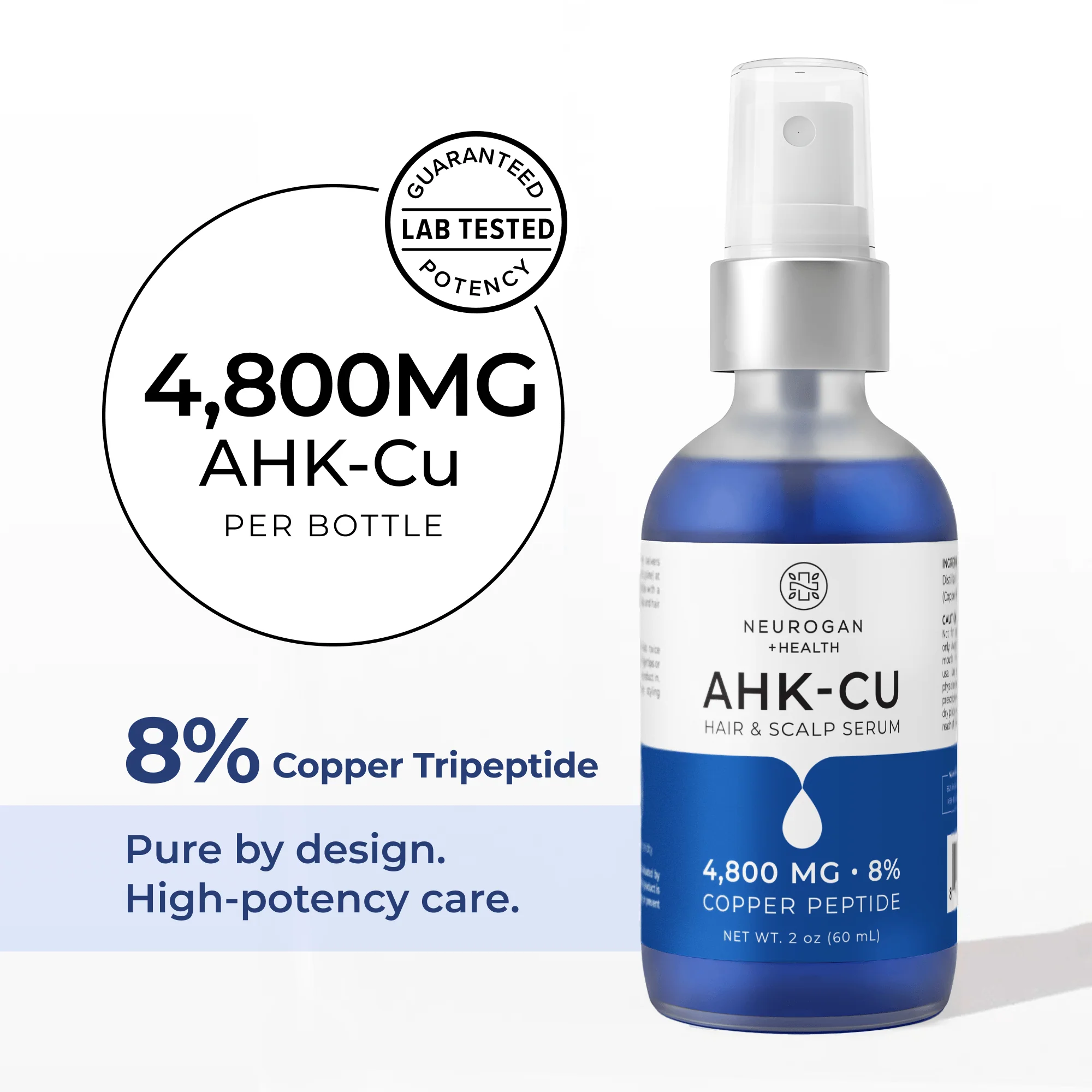 AHK-Cu Peptide, Hair Elixir 4800mg - Image 3