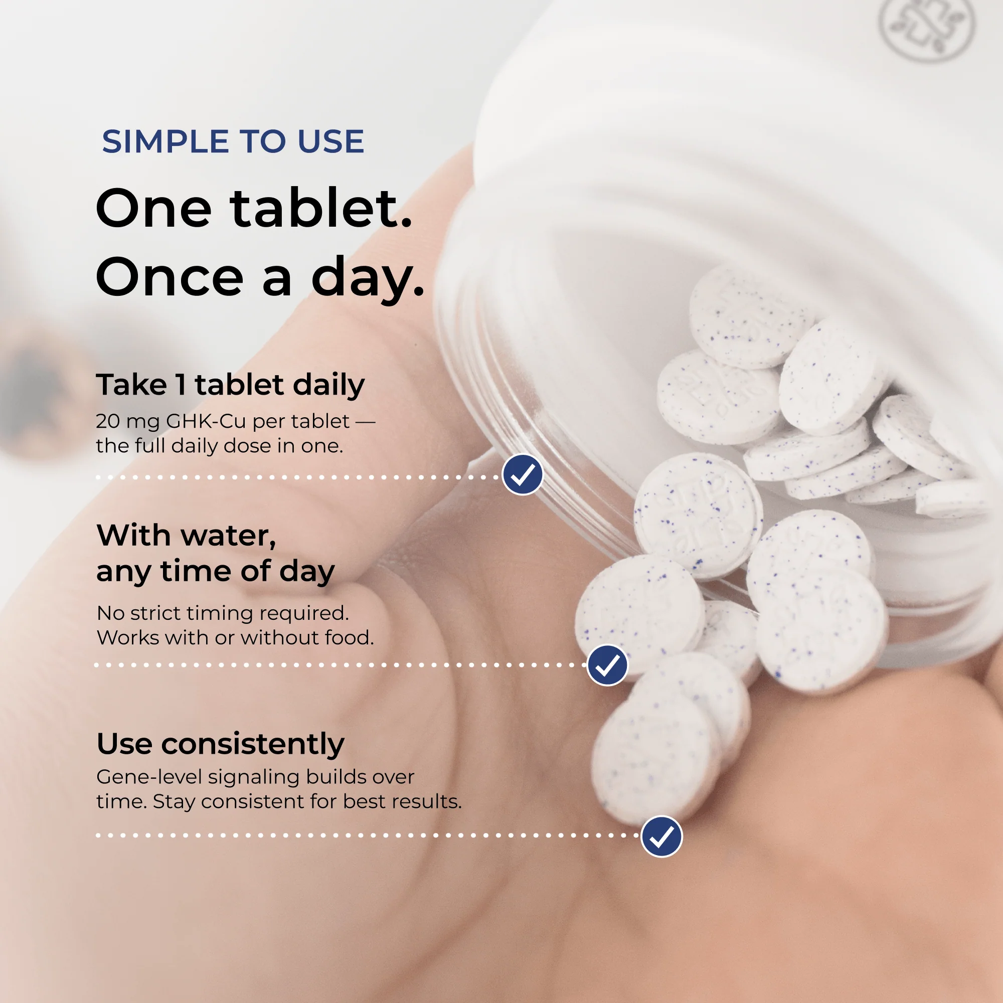 GHK-Cu Copper Peptide Tablets - Image 5