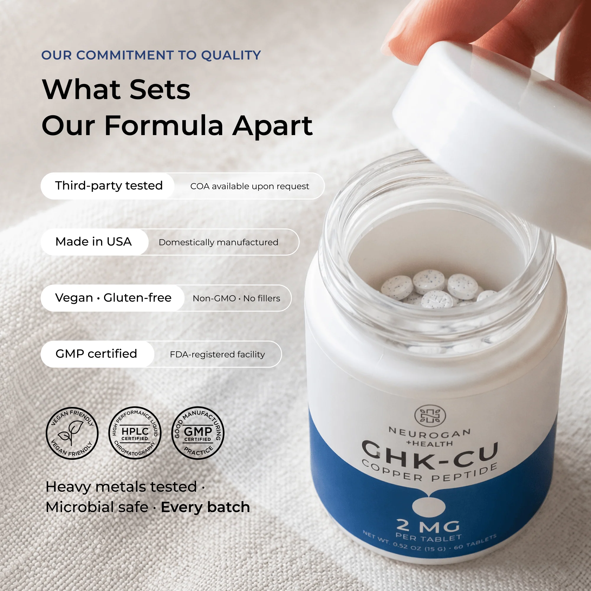 GHK-Cu Copper Peptide Tablets - Image 7