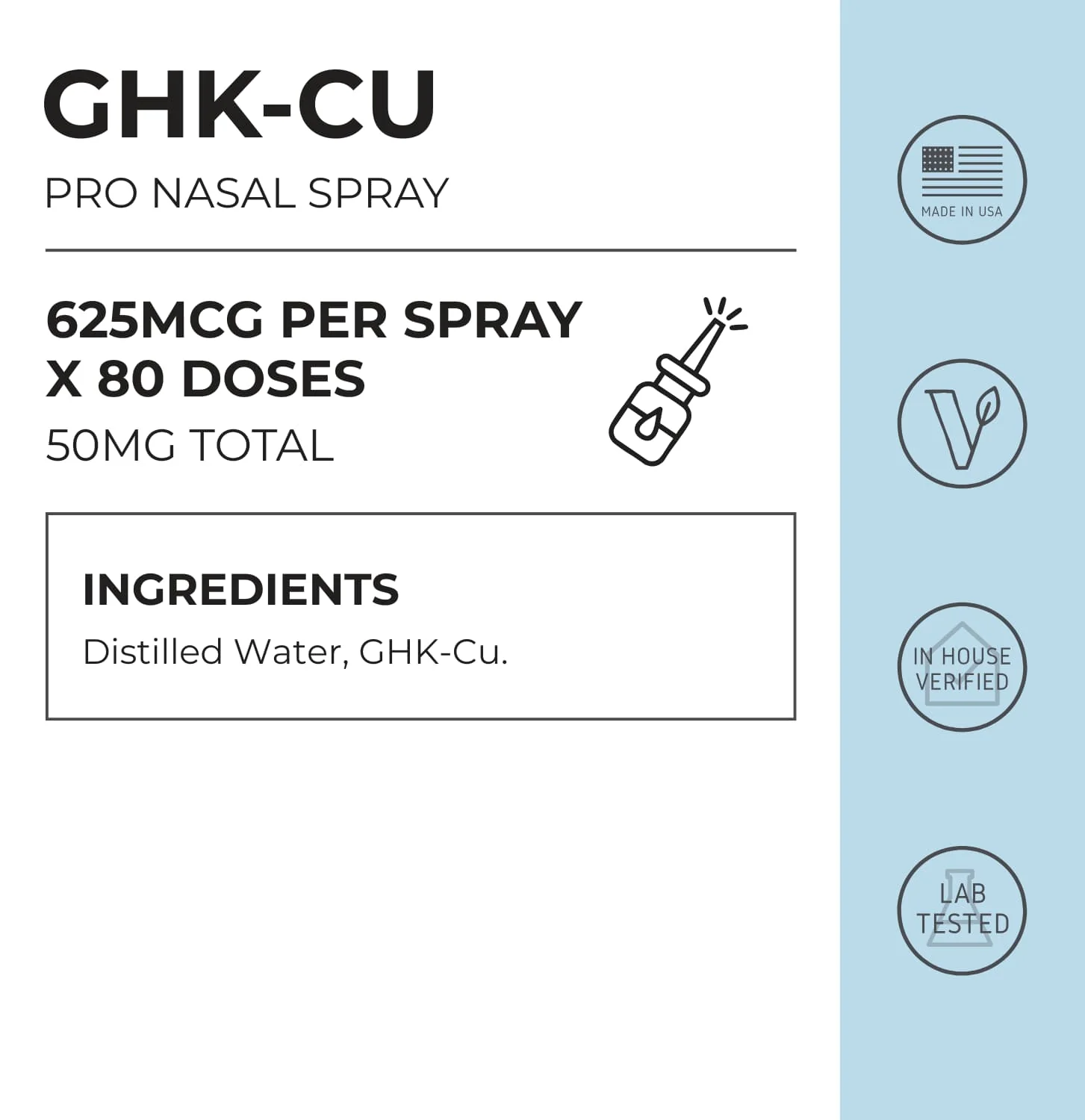 GHK-CU Nasal Spray - Image 2